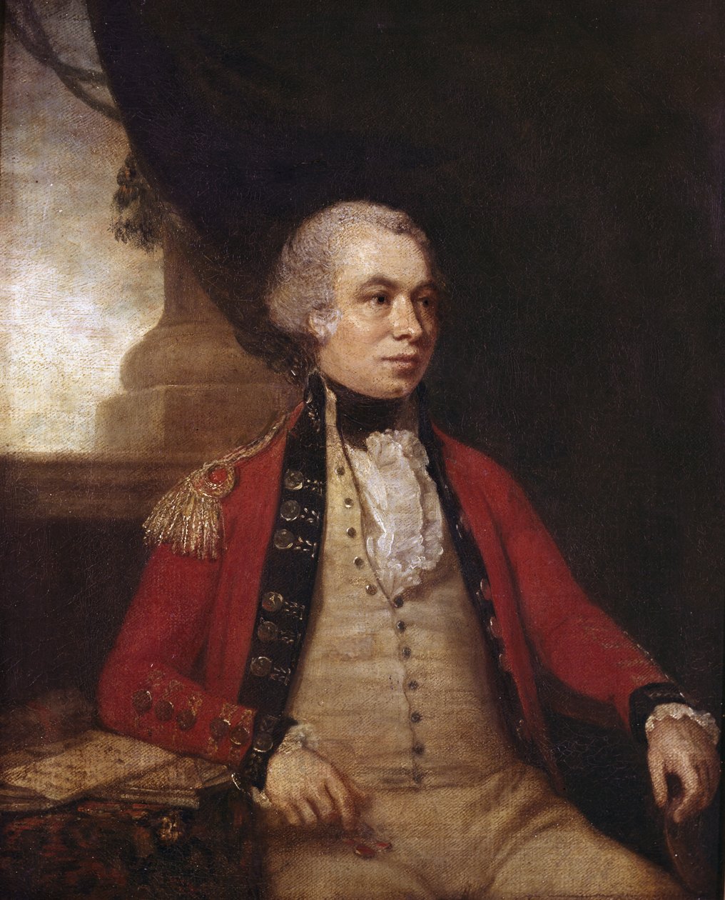 अज्ञात लेफ्टिनेंट जनरल, 1770 लगभग द्वारा जोहान जोसेफ ज़ॉफ़नी