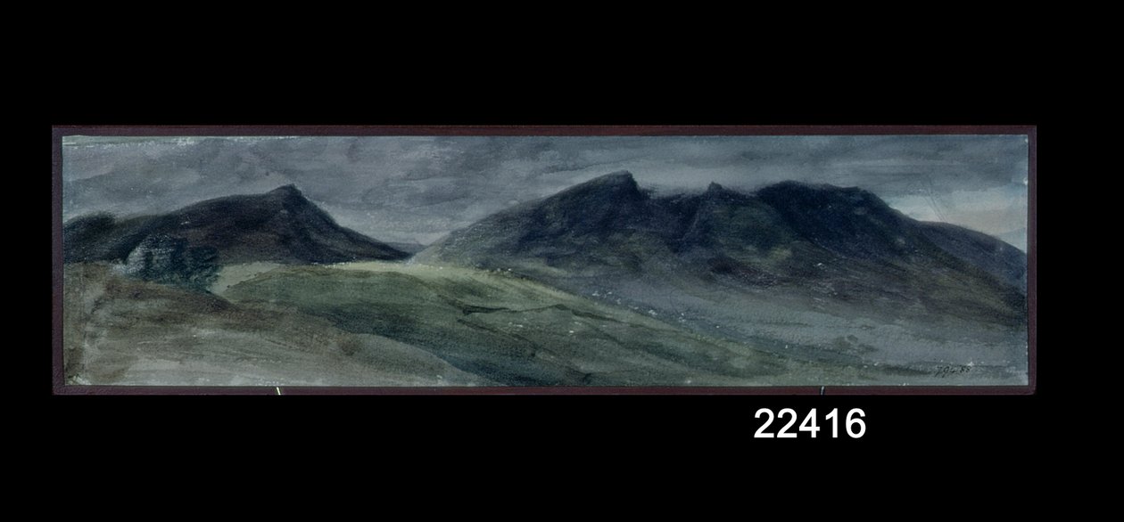 सदस्लैक और स्किडॉव का हिस्सा, लोंस्केल फेल से, 21 सितंबर 1806 (कागज पर पानी का रंग) द्वारा जॉन कांस्टेबल