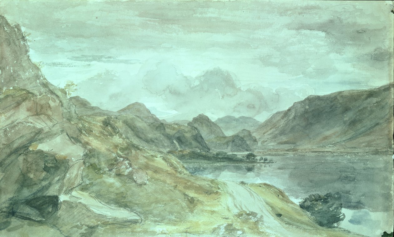 लेक डिस्ट्रिक्ट, c.1830 द्वारा जॉन कांस्टेबल