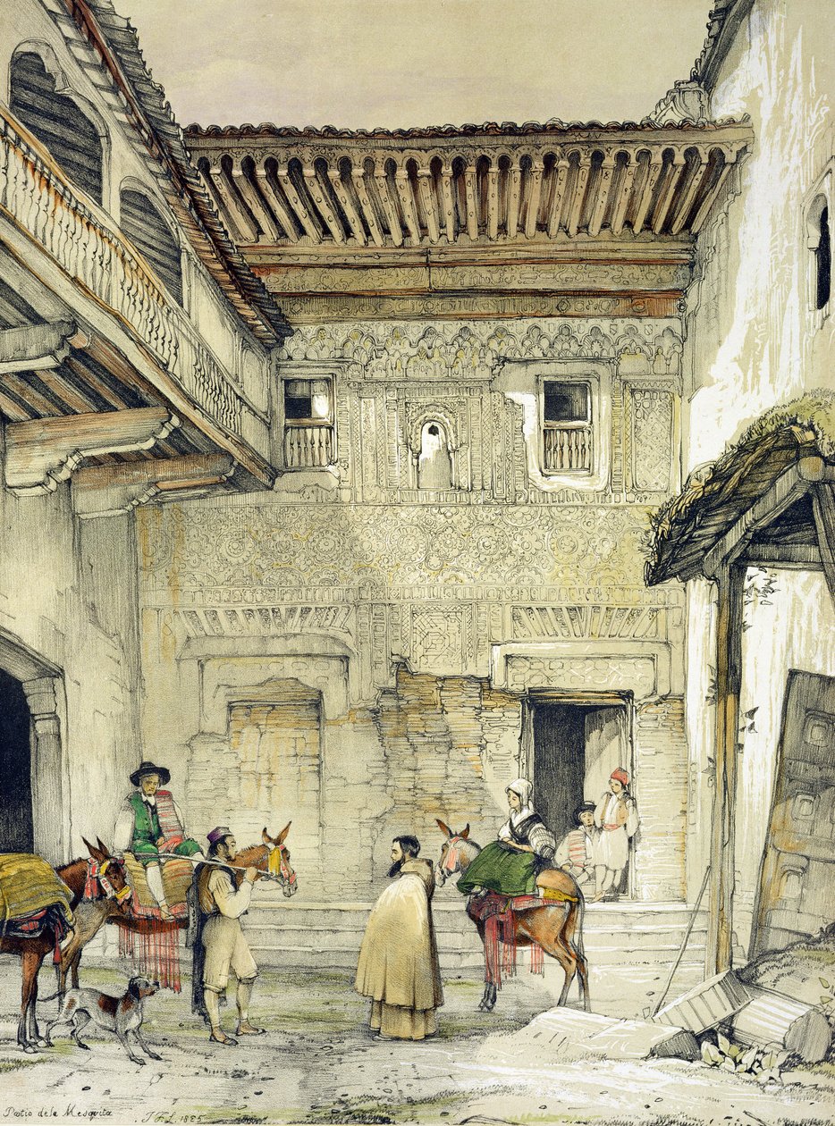 कोर्ट ऑफ़ द मस्जिद (आँगन डे) द्वारा जॉन फ्रेडरिक लुईस