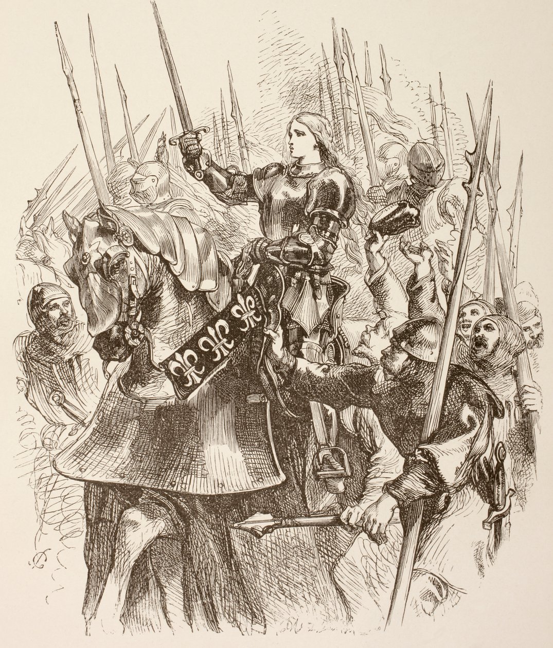 जोन ऑफ आर्क, 1890 द्वारा जॉन गिल्बर्ट