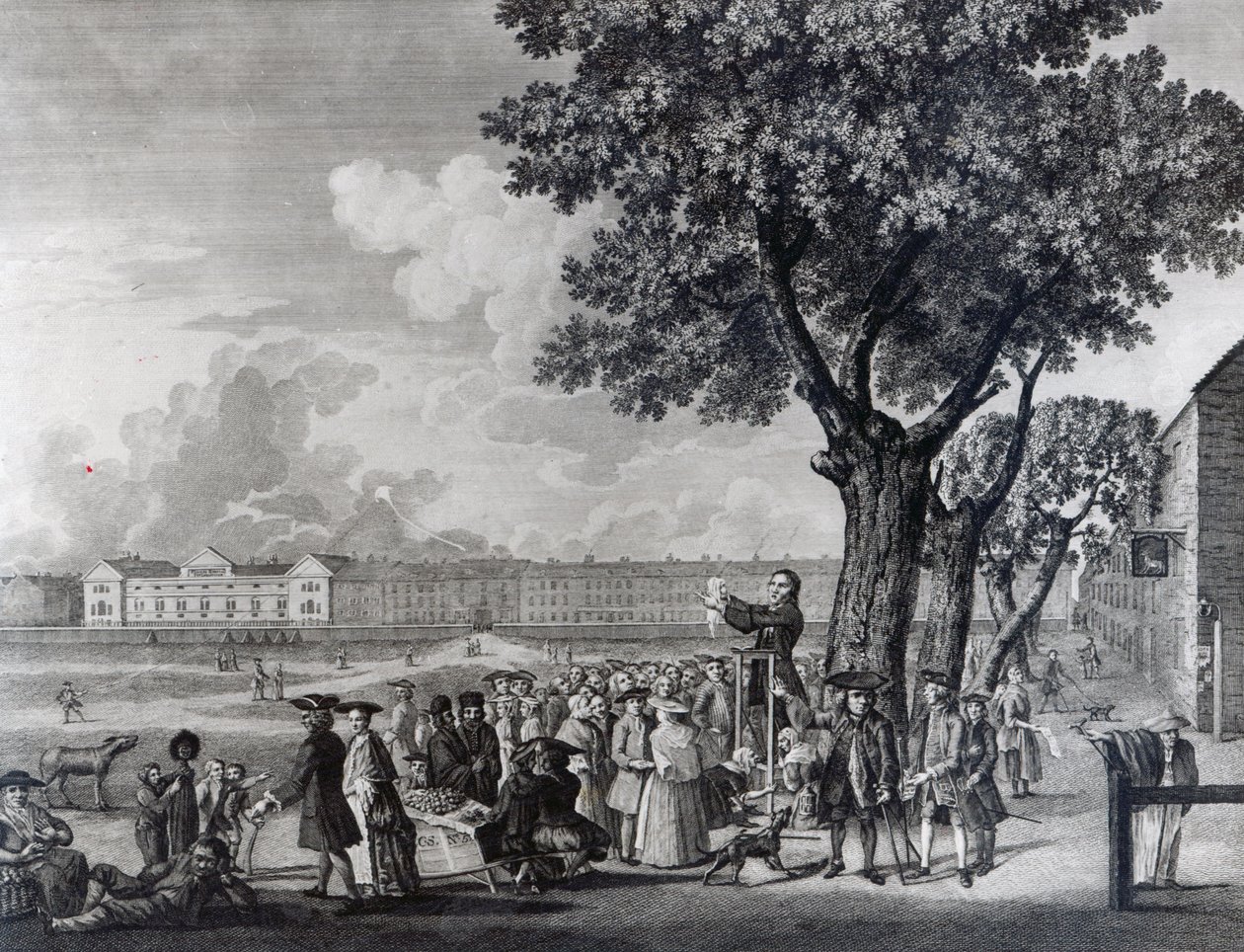 1765 में रॉबर्ट प्रैंकर द्वारा उकेरा गया उत्साह द्वारा जॉन ग्रिफिथ्स