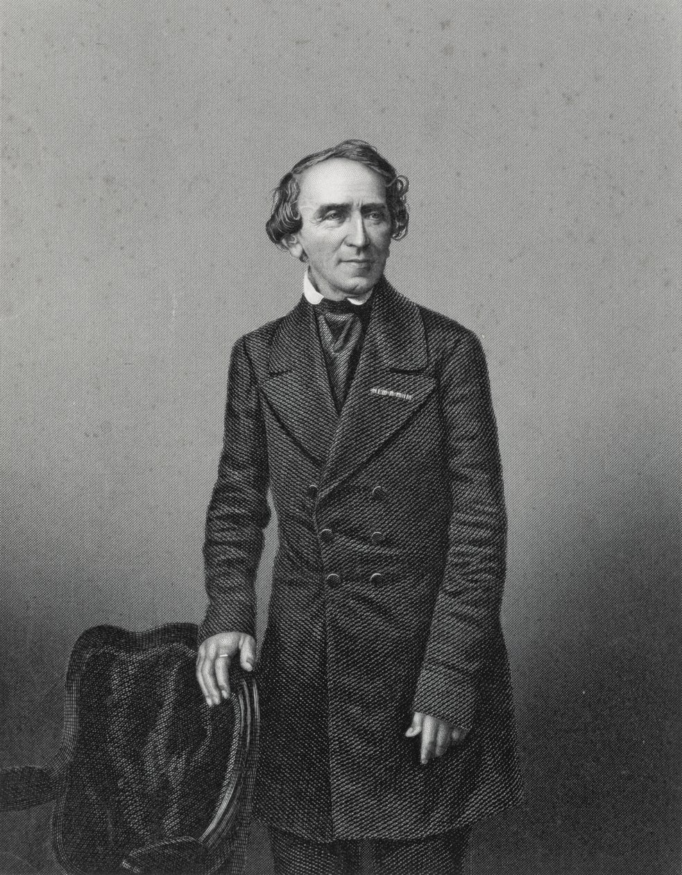 जियाकोमो मेयरबीर (1791-1864), एक तस्वीर के बाद डीजे पाउंड द्वारा उकेरा गया द्वारा जॉन जाबेज एडविन पैस्ले मयाल