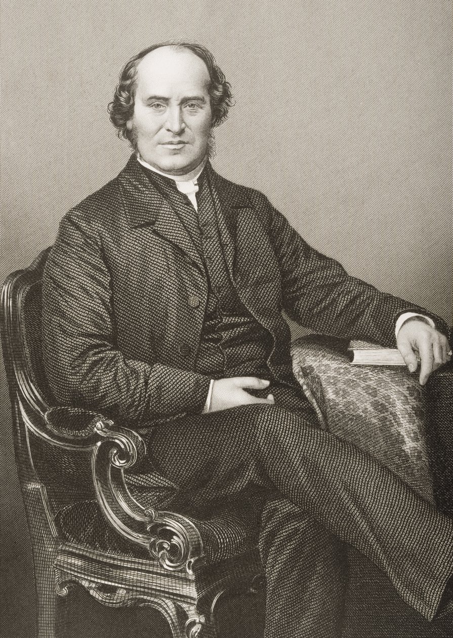 विलियम वेल्डन चम्पनीज़ (1807-75) को डीजे पाउंड द्वारा एक तस्वीर से उकेरा गया, लंदन के 1860 में प्रकाशित &39;द ड्रॉइंग-रूम ऑफ एमिनेंट पर्सन, वॉल्यूम 2&39; से द्वारा जॉन जाबेज एडविन पैस्ले मयाल