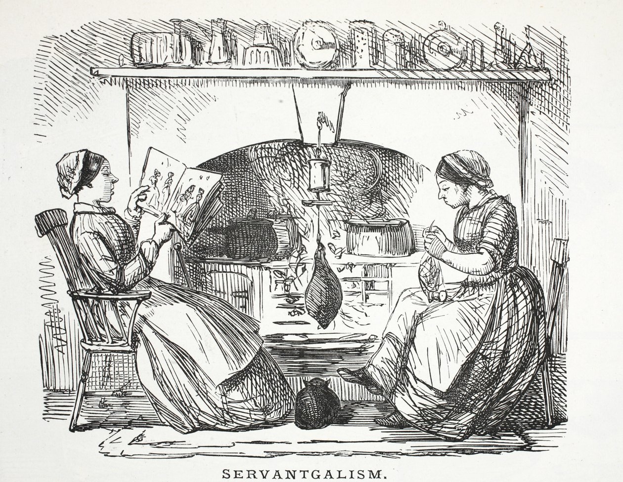 सेवावाद, 1853 द्वारा जॉन लीचो