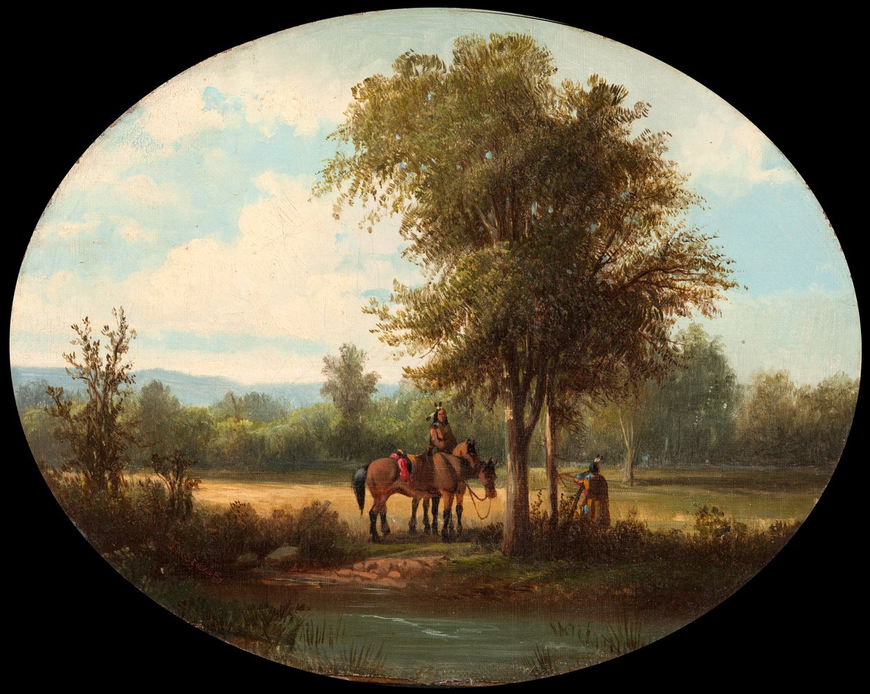 ए मॉर्निंग इन मिल्क रिवर वैली, c.1870 द्वारा जॉन मिक्स स्टेनली