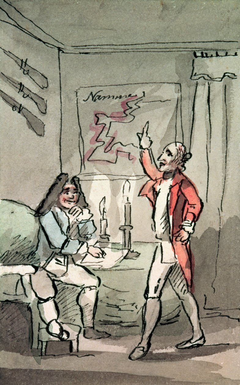 ट्रिस्टारम शैंडी, 1786 द्वारा जॉन निक्सन