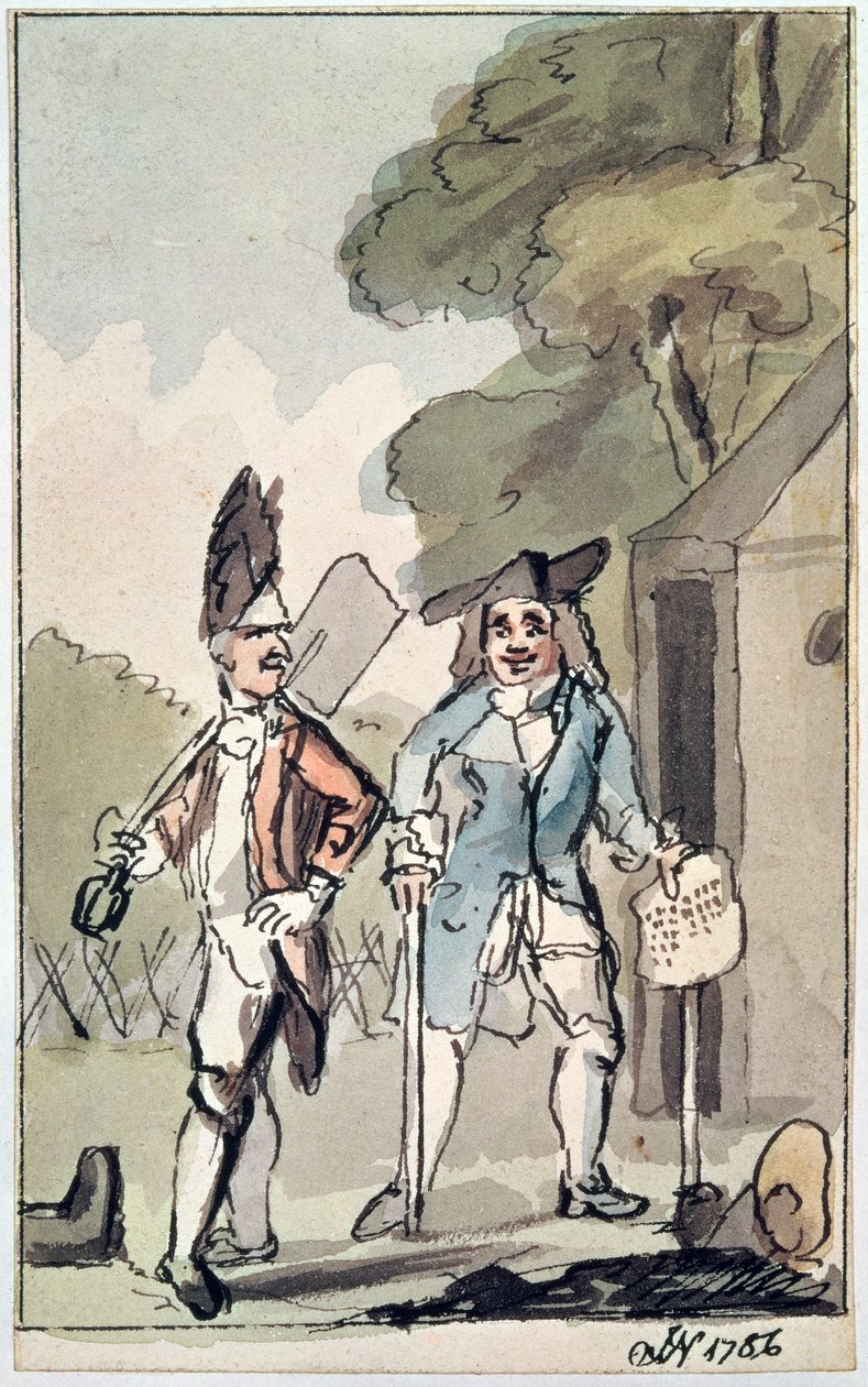 ट्रिस्टारम शैंडी, 1786 द्वारा जॉन निक्सन