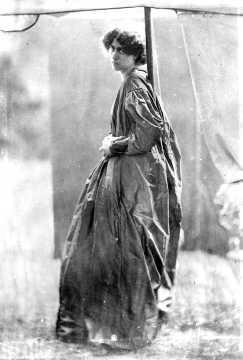 जेन मॉरिस, डांटे गेब्रियल रॉसेटी द्वारा प्रस्तुत, 1865 (एल्बम प्रिंट) द्वारा जॉन आर। पार्सन्स