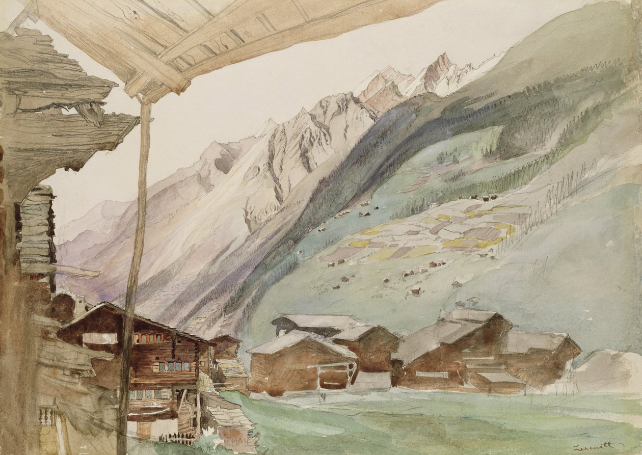 Zermatt द्वारा जॉन रस्किन