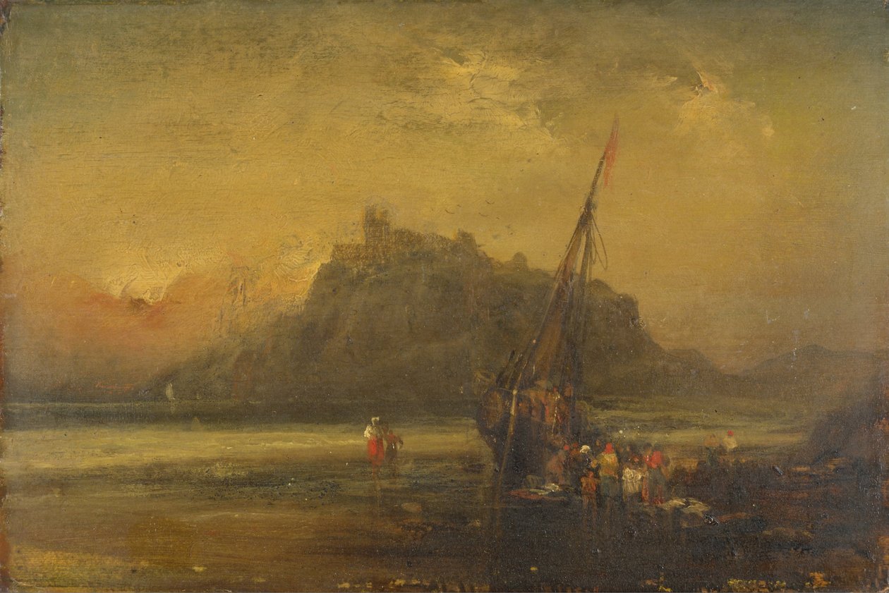 बीच का दृश्य द्वारा जॉन बेच Cotman