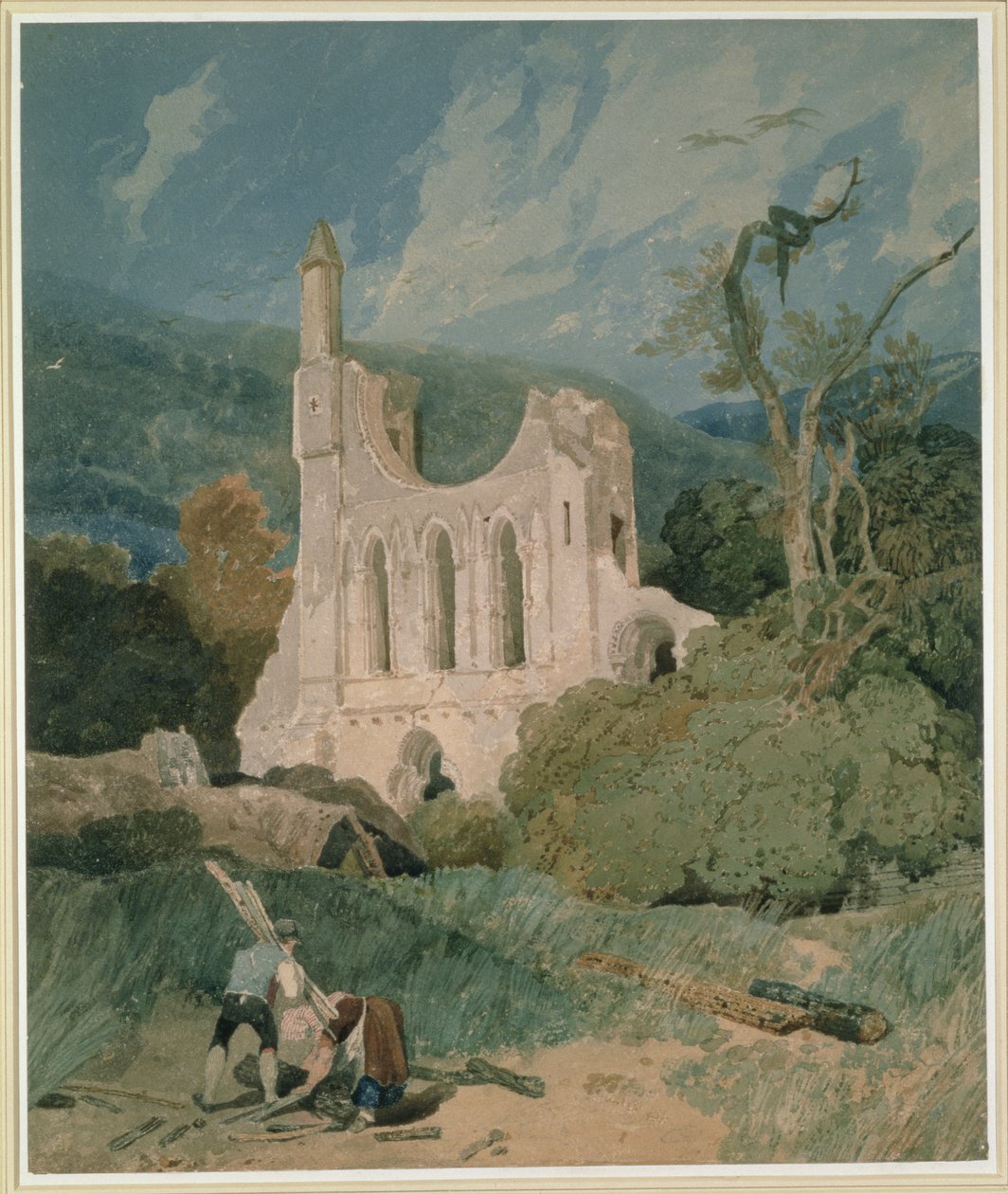 बाईलैंड एबी, यॉर्कशायर, सी .१ Abb० ९ द्वारा जॉन बेच Cotman