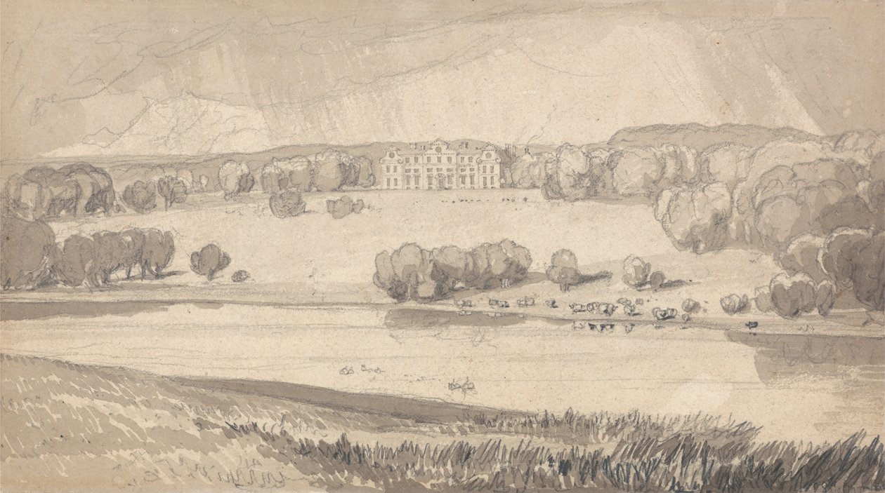 रेहनम हॉल, नॉरफ़ॉक द्वारा जॉन बेच Cotman