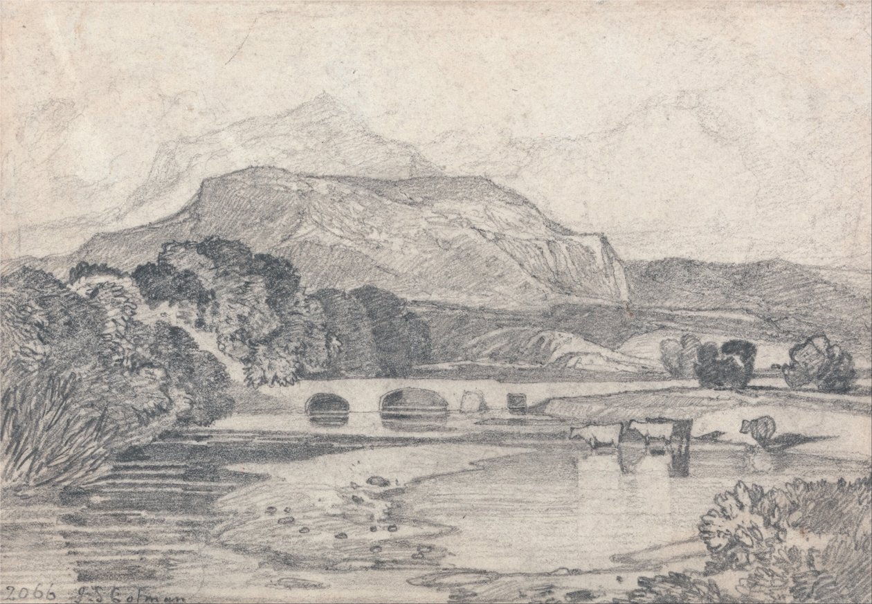 टैन-वाई-ब्वाल्च, उत्तर वेल्स द्वारा जॉन बेच Cotman
