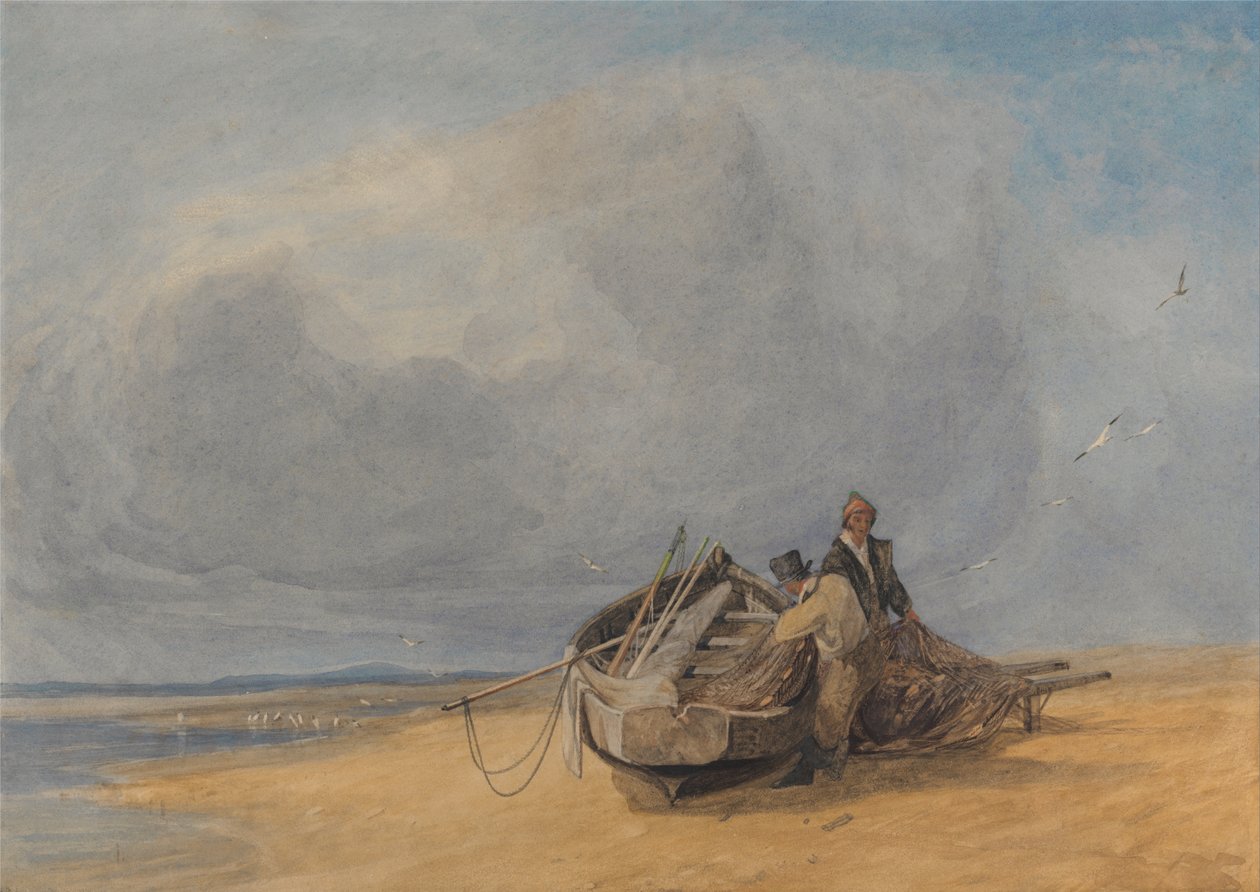 यरमाउथ सैंड्स, नॉरफ़ॉक द्वारा जॉन बेच Cotman