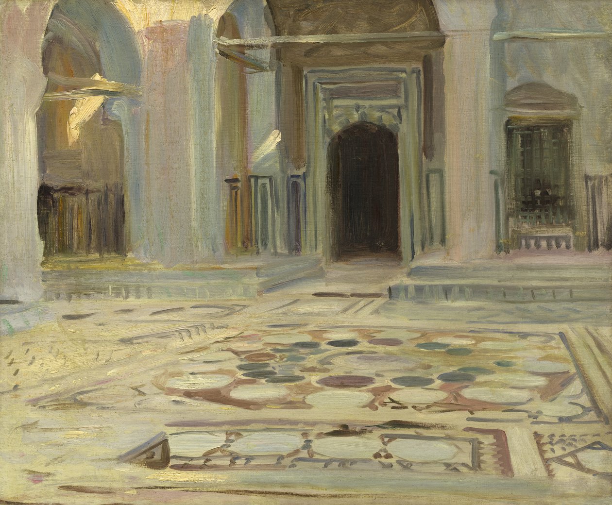 फुटपाथ, काहिरा, 1891 द्वारा जॉन सिंगर सार्जेंट