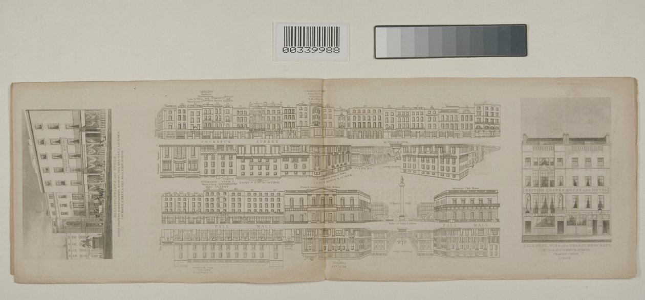 लंदन स्ट्रीट व्यूज़, c.1838 द्वारा जॉन टालिस