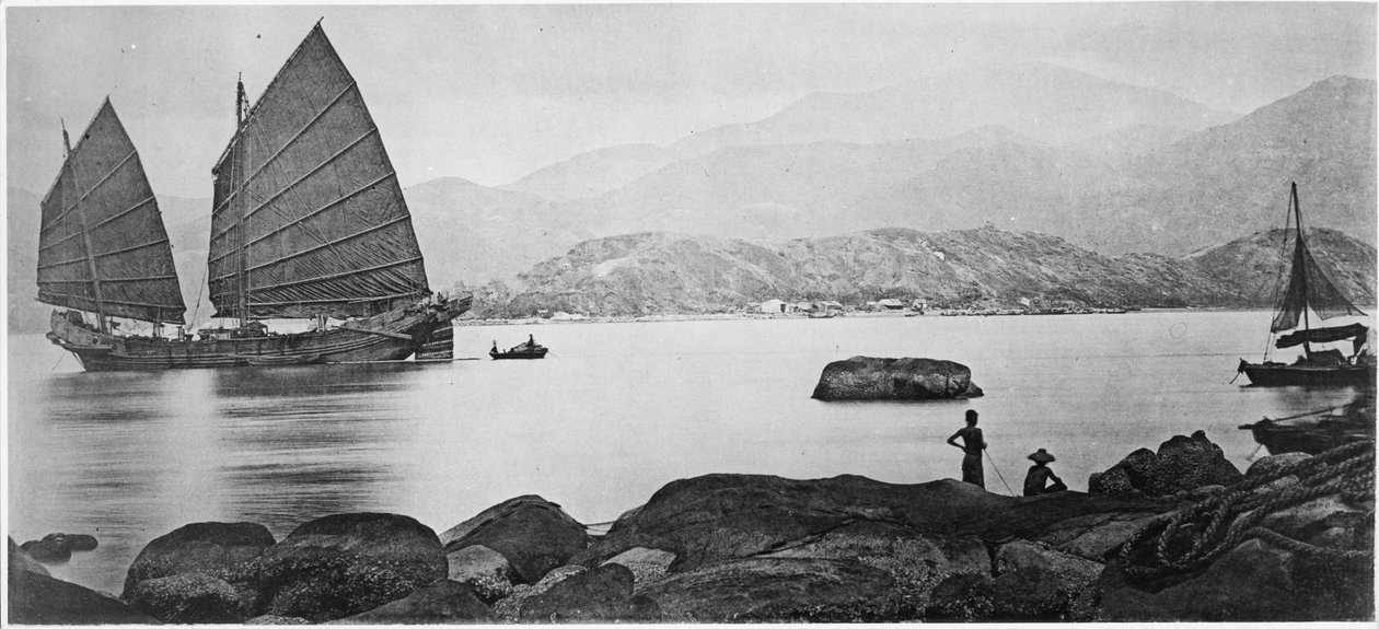 ए कैंटन जंक, c.1867-72 द्वारा जॉन थॉमसन