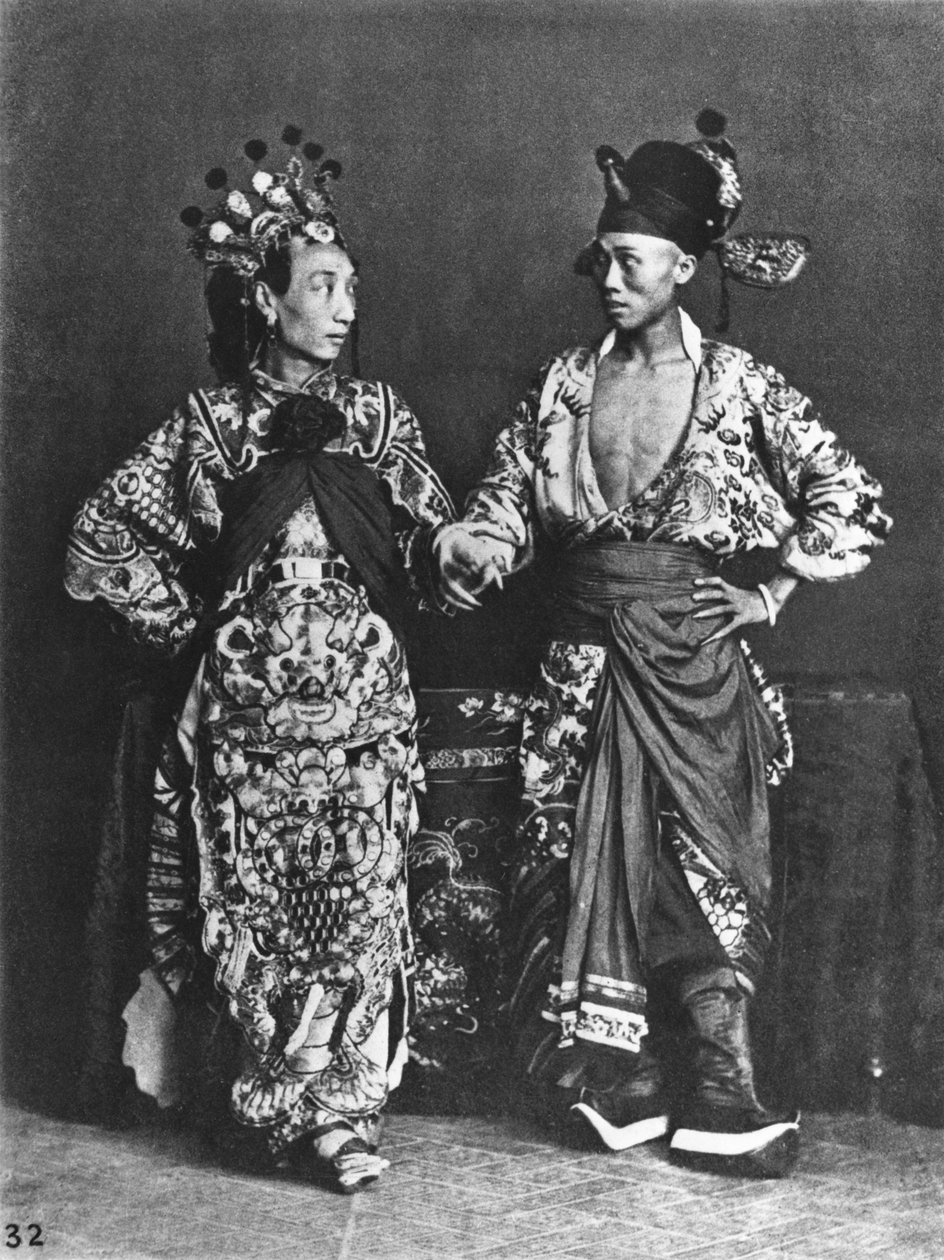 चीनी अभिनेता, c.1870 द्वारा जॉन थॉमसन
