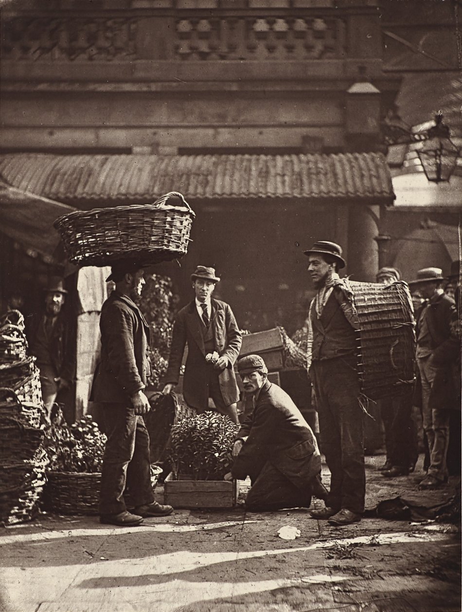 कोवेंट गार्डन लेबर, 1876 (वुडबर्बटाइप) द्वारा जॉन थॉमसन