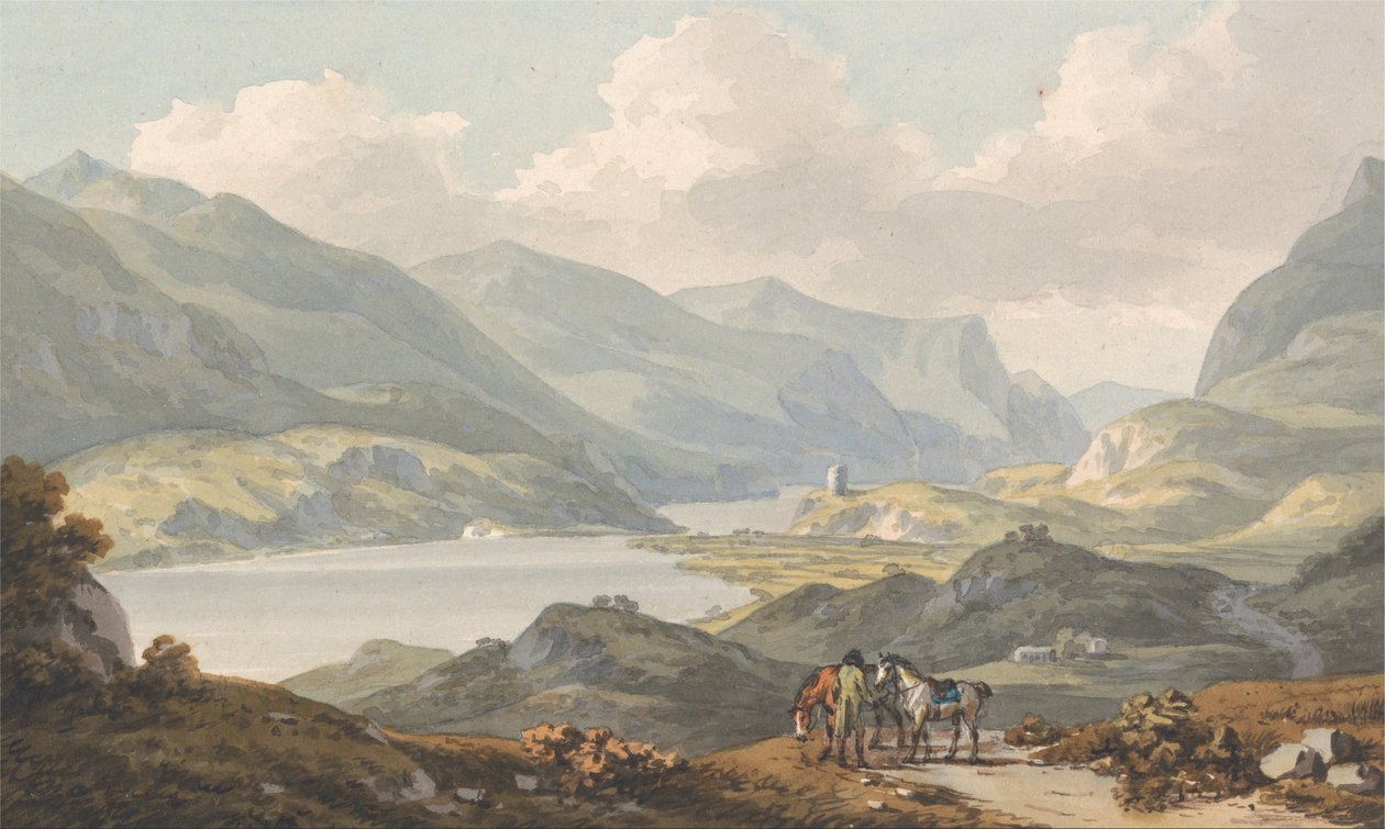Llanberis की झीलें द्वारा जॉन वारविक स्मिथ