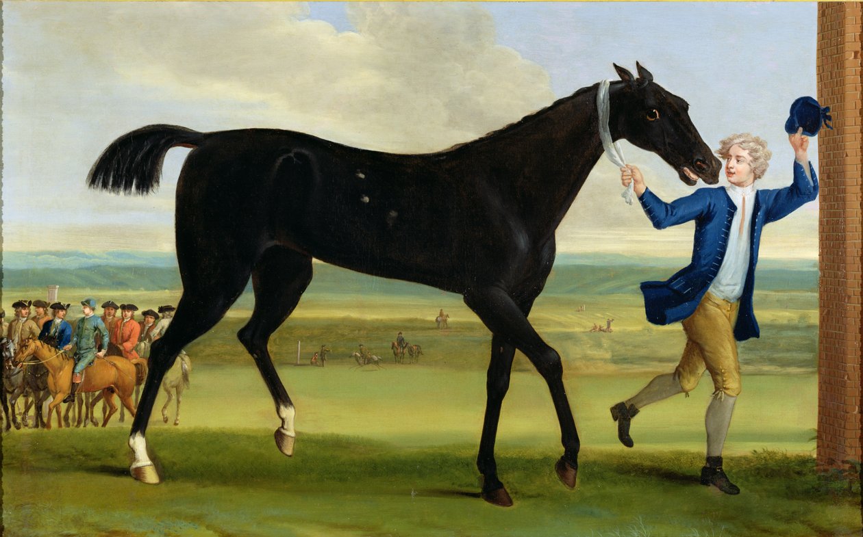 द ड्यूक ऑफ रटलैंड की &39;बोनी ब्लैक&39;, c.1720 द्वारा जॉन वॉटन