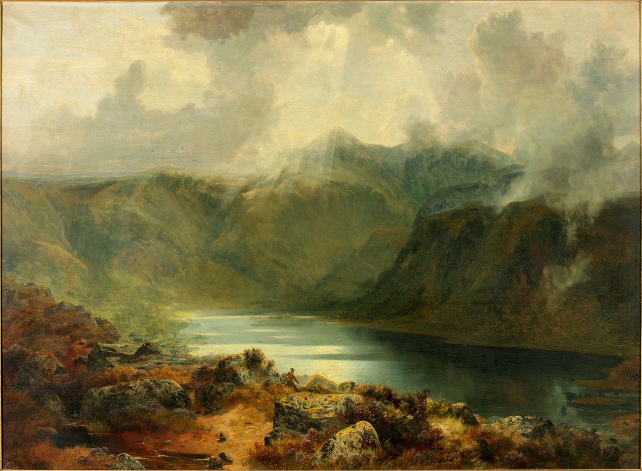 लोच मुइक, एबर्डीनशायर, 1867 द्वारा जॉन राइट ओक्स