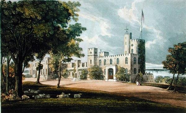 नॉरिस, एकरमैन के 'रिपॉजिटरी ऑफ आर्ट्स' से, प्रकाशित c.1826 (कलर लिथो) द्वारा जॉन (बाद) गेंडाल