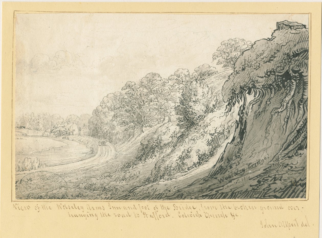 वोल्स्ले - वोल्स्ले आर्म्स इन: पेन ड्राइंग, 10 मई 1814 द्वारा जॉन ऑलपोर्ट
