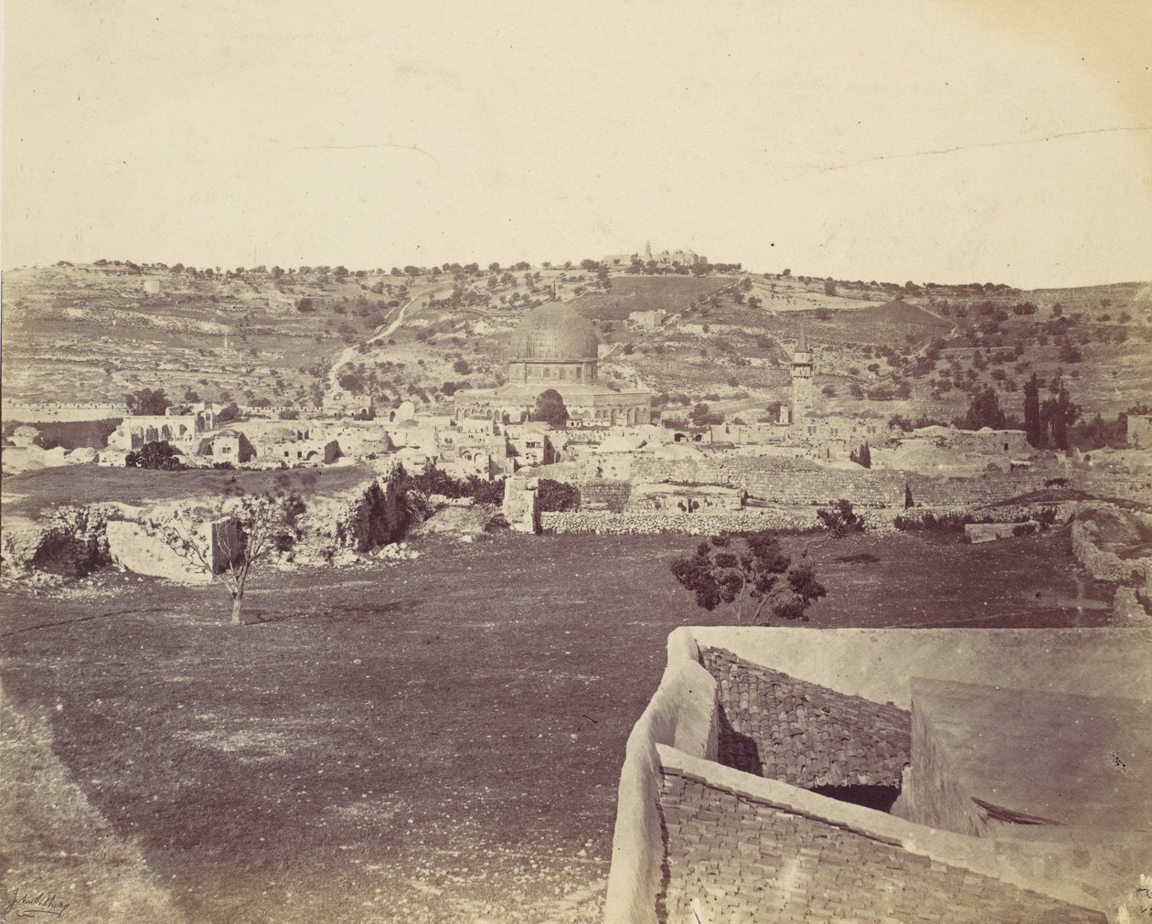 जेरूसलम, 1857। द्वारा जॉन एंथनी