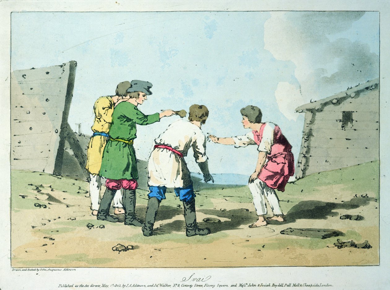 स्वेइ गेम, 1803 द्वारा जॉन ऑगस्टस एटकिंसन