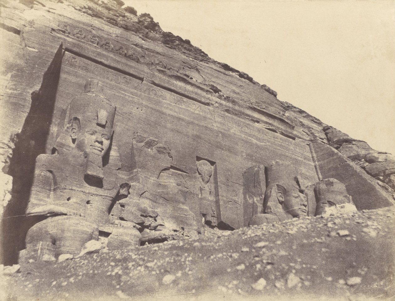Ibsamboul। Spéos de Phré द्वारा जॉन ब्यासली ग्रीन