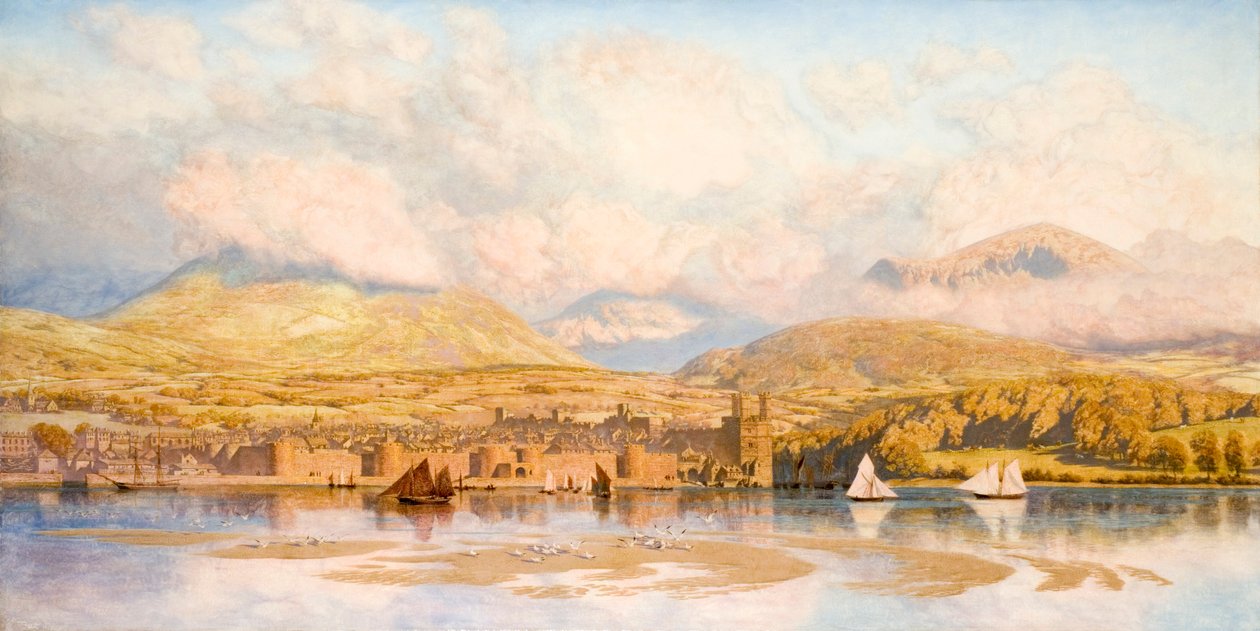 'द स्ट्रॉन्गहोल्ड ऑफ द सीसन एंड द कैंप ऑफ किट्टीवेक', 1879' द्वारा जॉन ब्रेट
