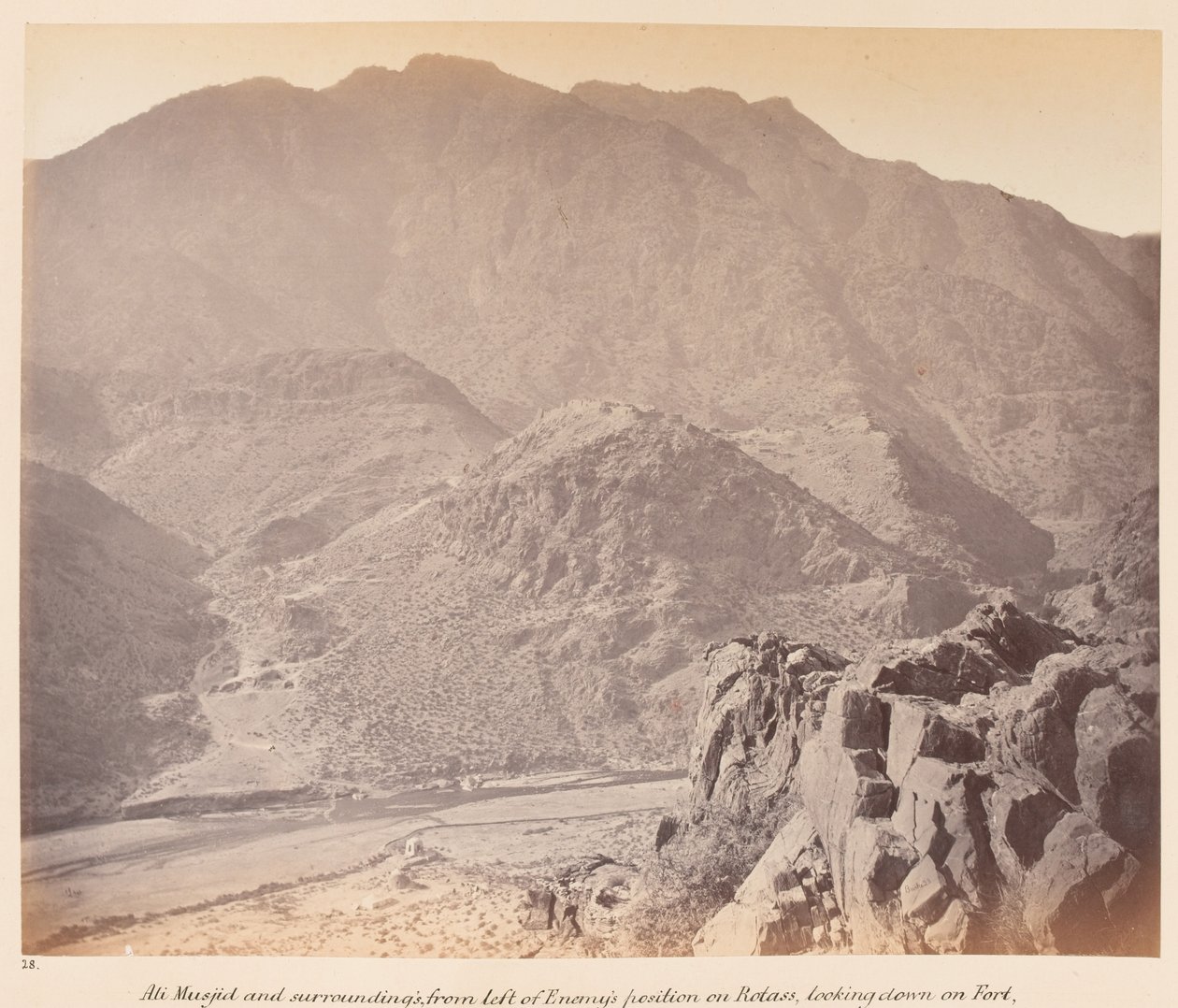 अली मस्जिद और आसपास , 1878 द्वारा जॉन बर्क