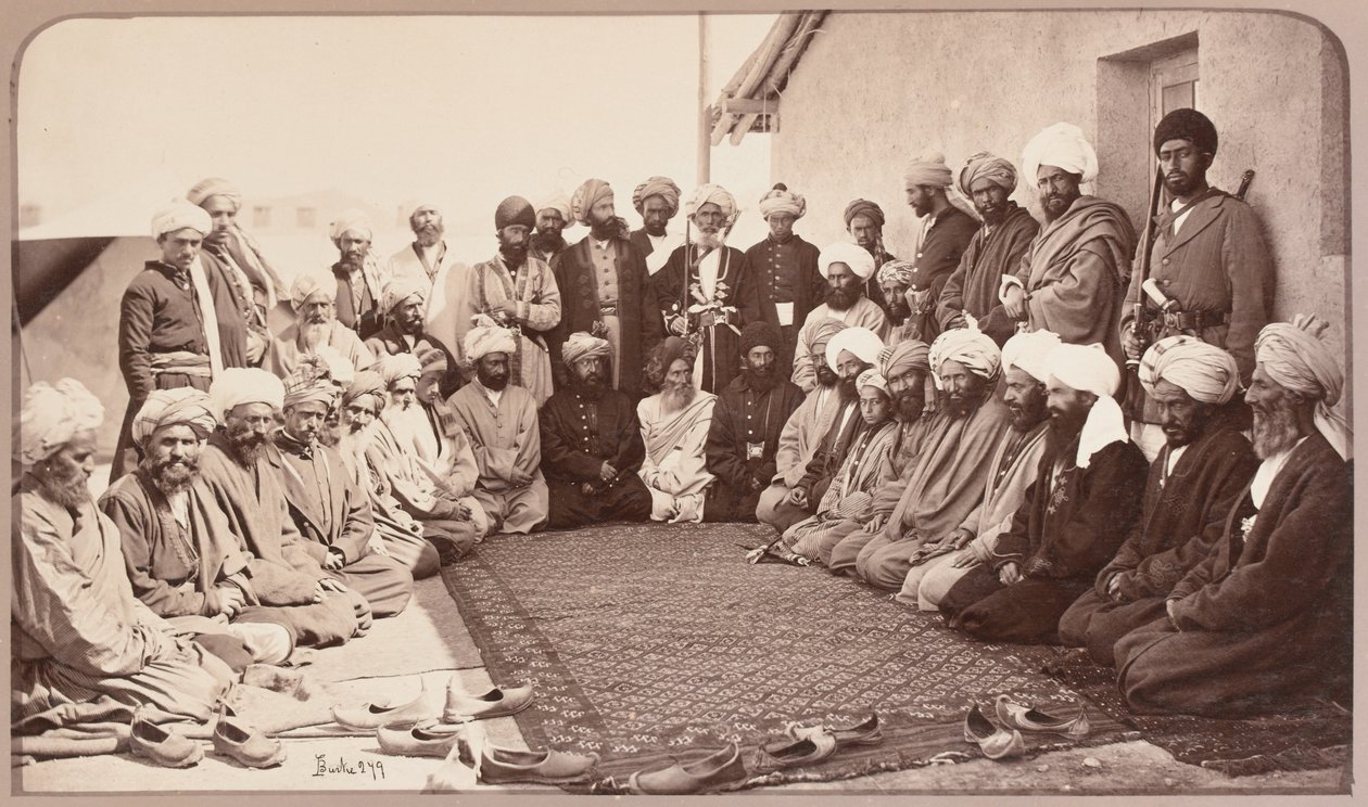 Munad Khani Group, 1879 द्वारा जॉन बर्क