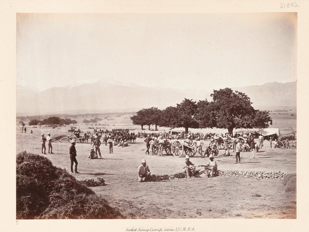 सफ़ेद संग शिविर S द्वारा जॉन बर्क