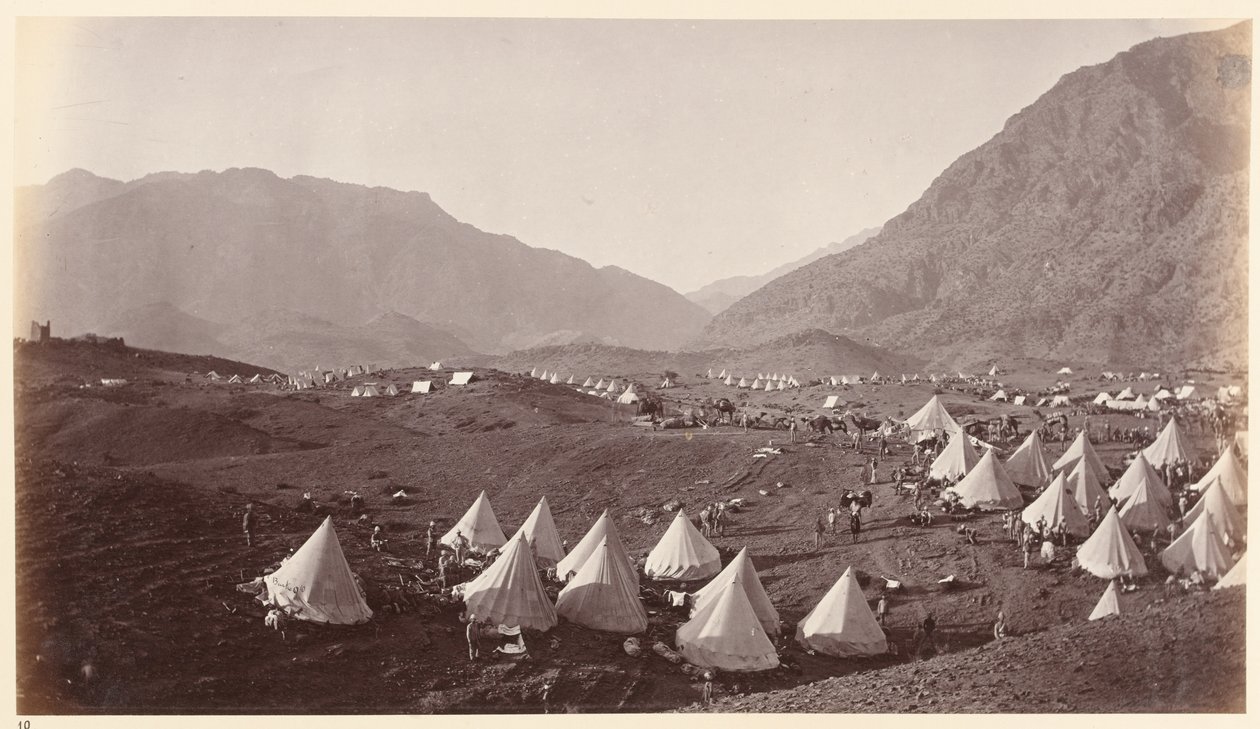  अली मुस्जिद की ओर देख रही शेरगिरी हाइट्स , 1878 लगभग द्वारा जॉन बर्क