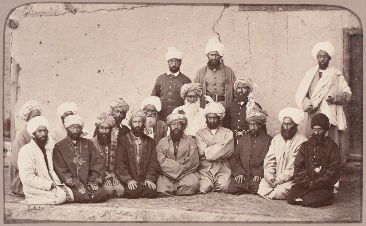 सिरदार हबीबुल्लाह [sic] गिलज़ाई और अन्य खान, 1879 द्वारा जॉन बर्क