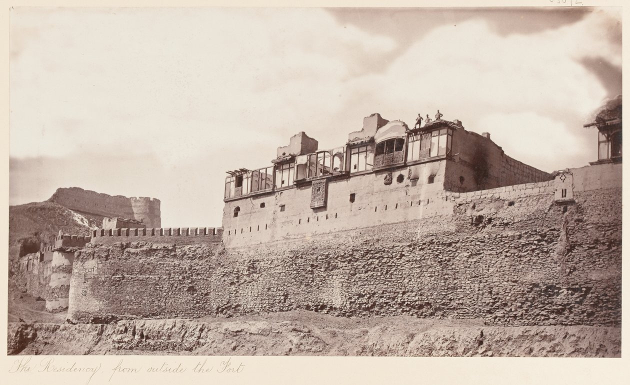 काबुल, 1879 में रेजीडेंसी द्वारा जॉन बर्क