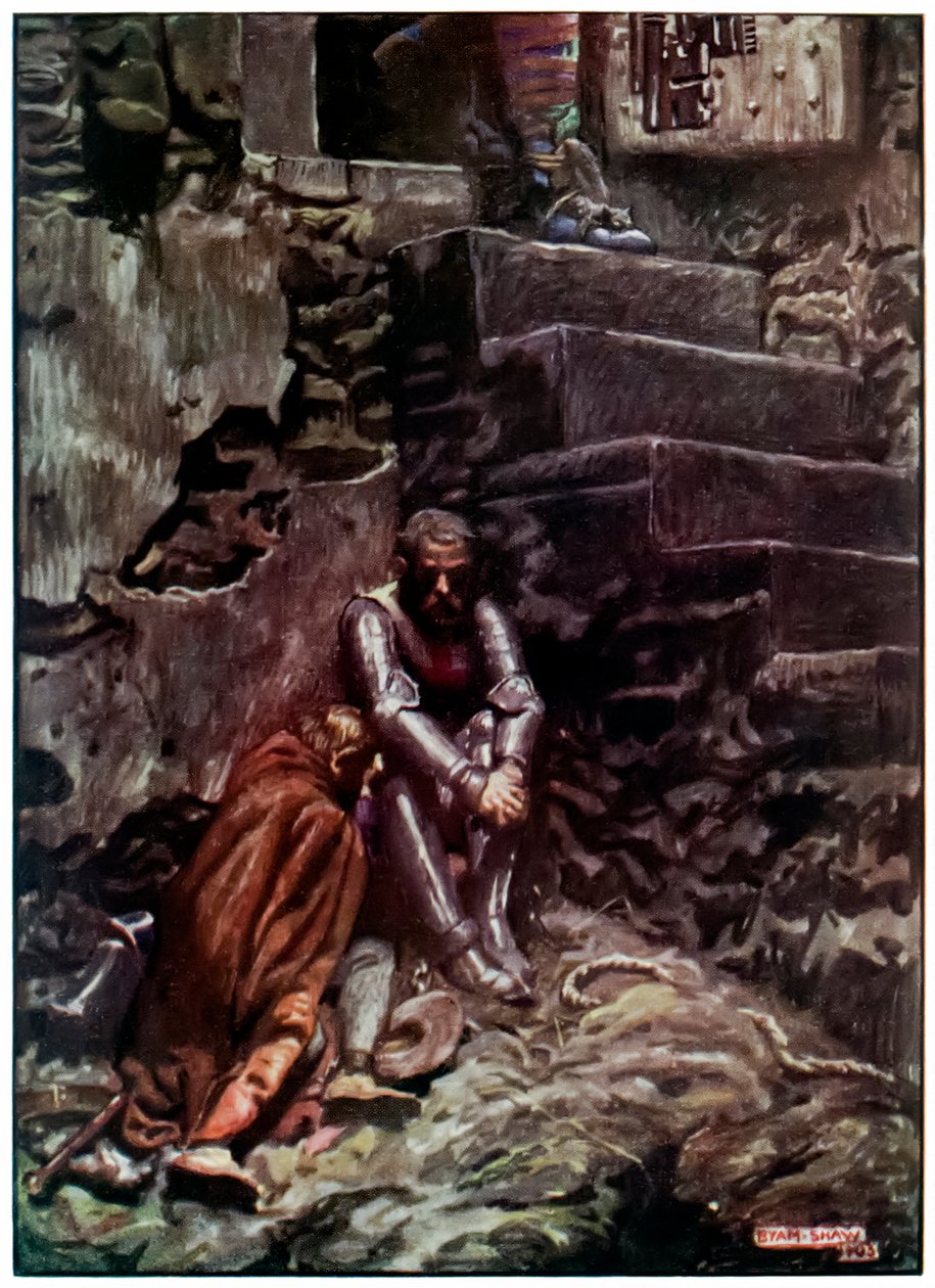 "क्रिस्चियन एंड होपफुल इन डाउटिंग कैसल" "द पिलग्रिम" प्रोग्रेस फ्रॉम दिस वर्ल्ड, टू दैट हूज टू कम "जॉन ब्यान द्वारा जॉन बयम लिस्टन शॉ