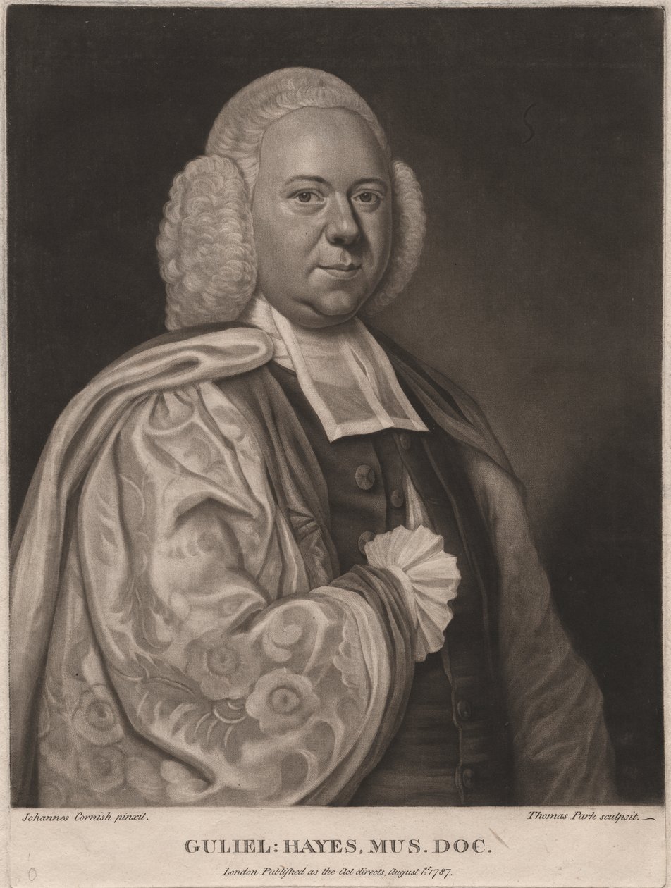 गुएल हेयस, थॉमस पार्क (1758-1834) द्वारा उत्कीर्ण, 1787 (मेज़ोटिन्ट) द्वारा जॉन कोर्निश