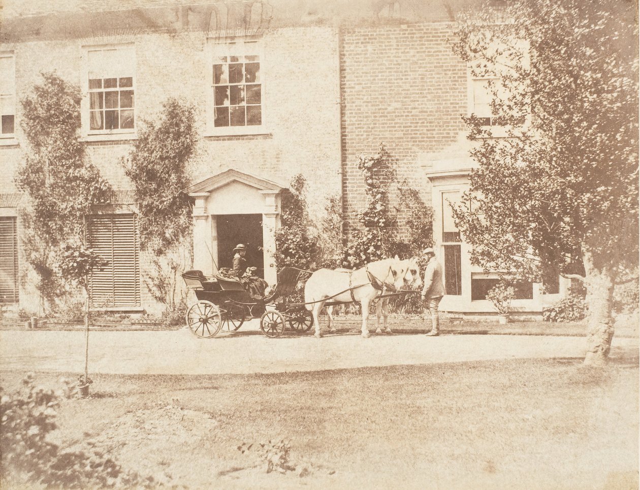 ओकले कॉटेज, 1853-56। द्वारा जॉन डिल्विन लेलेवेन