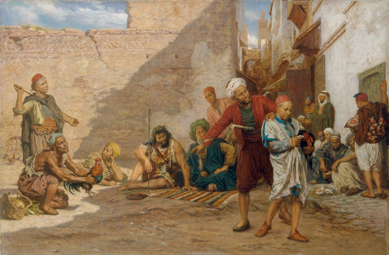 'चुनौती से इनकार', 1851-1895 द्वारा जॉन इवान हॉजसन