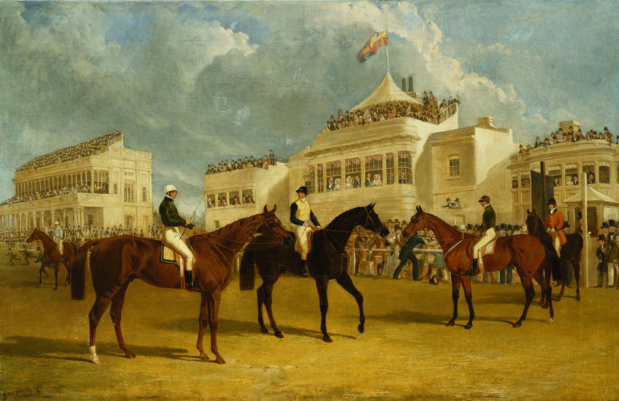 1845, 1845, अस्कोट में रूस के कप के सम्राट के लिए शुरू करने की तैयारी द्वारा जॉन फ्रेडरिक हेरिंग सीनियर