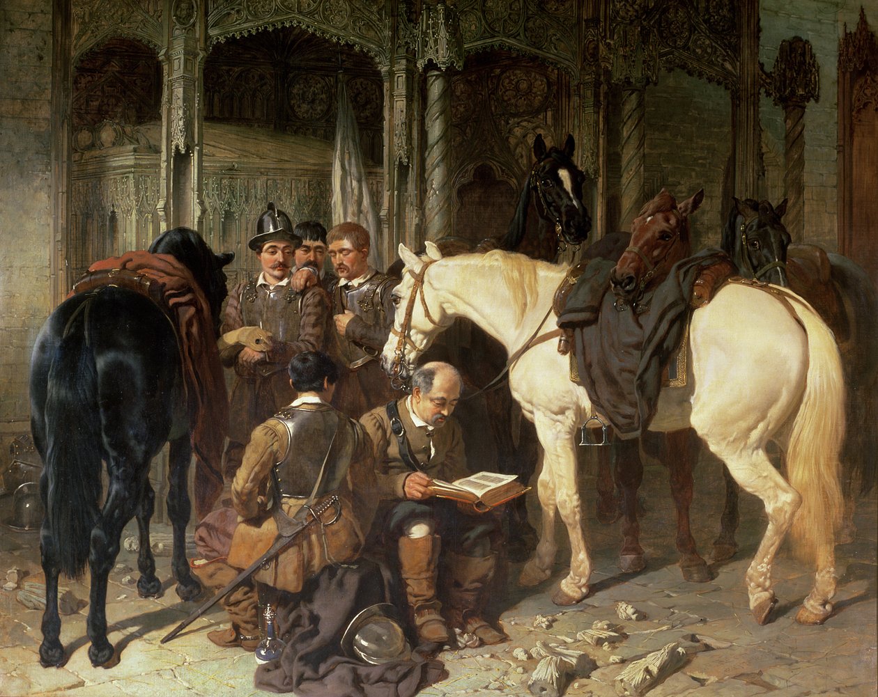 1847-51 में एक अरुंडेल चर्च में राउंडहेड्स द्वारा जॉन फ्रेडरिक हेरिंग सीनियर