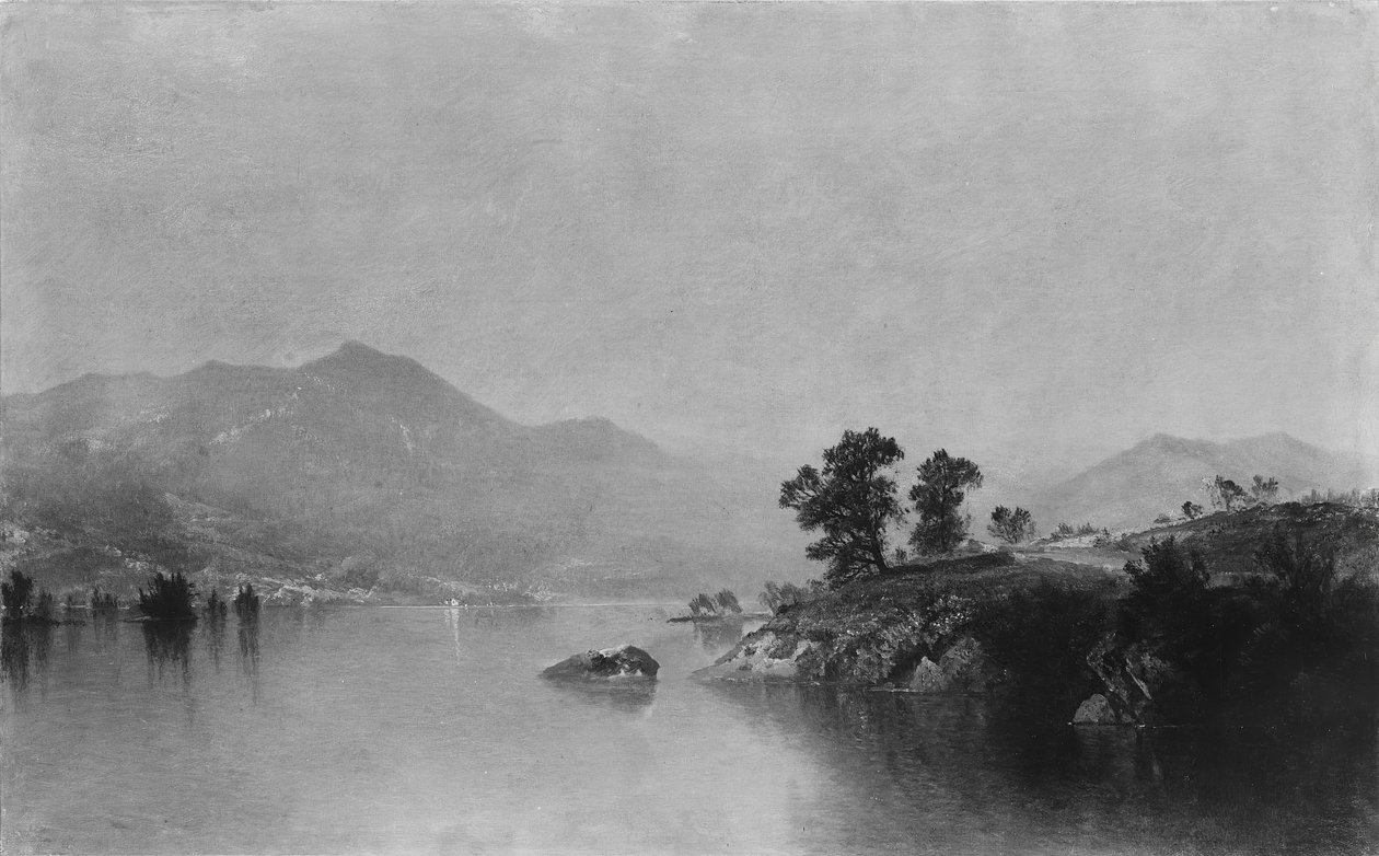 लेक जॉर्ज, न्यूयॉर्क, 1872। द्वारा जॉन फ्रेडरिक केंसेट