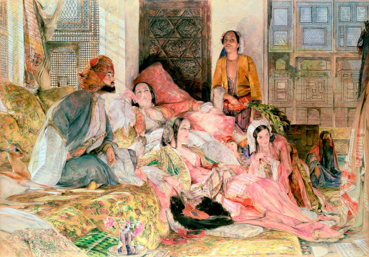 हरेम, c1850 द्वारा जॉन फ्रेडरिक लुईस