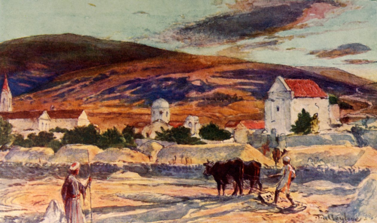गैलील का कैना, 1902। द्वारा जॉन फुललीवे
