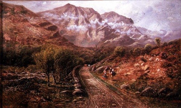 ईल क्रैग्स, बॉरोडेल, कंबरलैंड द्वारा जॉन गुनसन एटकिंसन