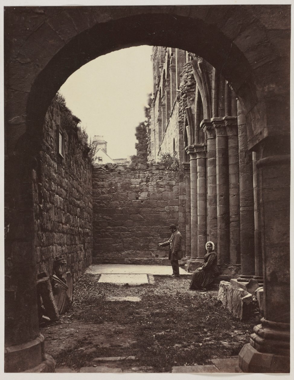एलडी कैंपबेल का मकबरा वर्सो, सी। 1861. द्वारा जॉन हैमिल्टन क्रेगी